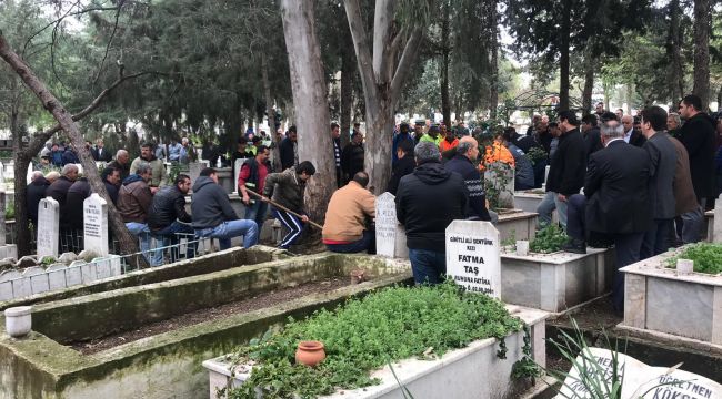 Yetişkin'in kayınvalidesi Hatice Çalışkan defnedildi