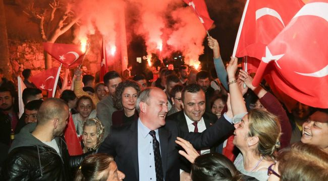 Sığacık'ta Cumhur ittifakı Nişancı'dan Gövde gösterisi