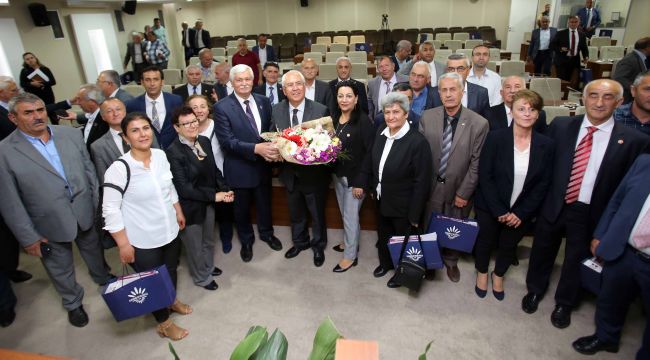 Başkan Selvitopu, İlk resmi toplantı muhtarlara