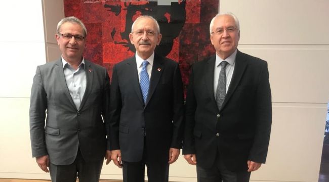 Başkan Selvitopu'ndan Genel Başkan Kılıçdaroğlu'na geçmiş olsun ziyareti