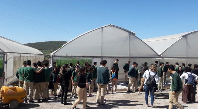 Foçalı Öğrenciler Açık Ceza Evindeki, İşletmeleri Gezdi