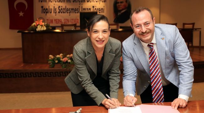 Selçuk Belediyesi Toplu iş sözleşmesi imzaladı