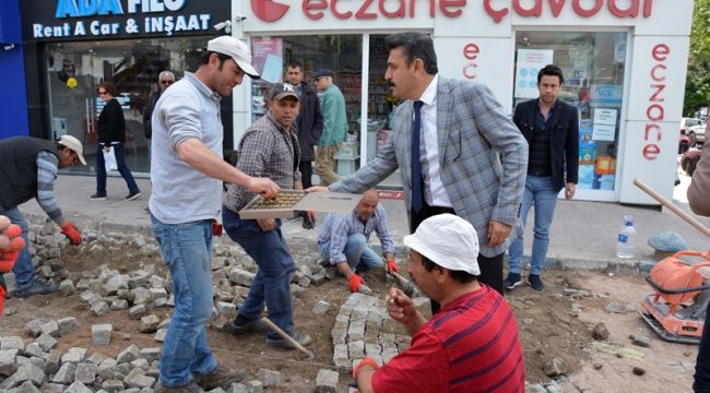 Başkan Kırgöz'den Personele Çat Kapı Ziyaret