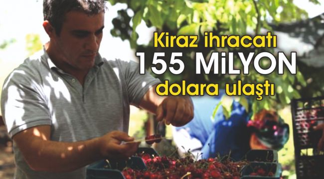 Türk kirazı Çin seddini aştı