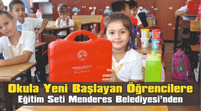 Eğitim Seti Menderes Belediyesi’nden