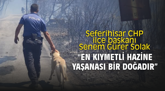 Seferihisar CHP ilçe başkanı Solak
