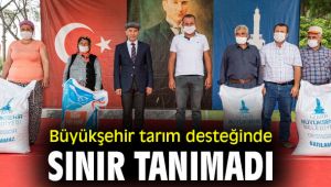 İzmir Büyükşehir Belediyesi tarım desteğinde sınır tanımadı