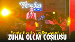 Femke Steakhouse Restaurant'da Zuhal Olcay coşkusu