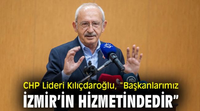 CHP Lideri Kılıçdaroğlu,