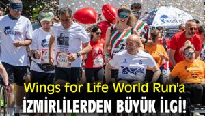 Wings for Life World Run'a İzmirlilerden büyük ilgi!