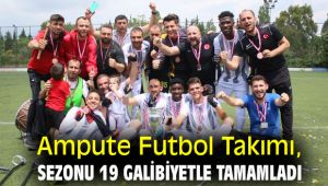Ampute Futbol Takımı, Sezonu 19 galibiyetle tamamladı