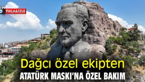 Dağcı özel ekipten Atatürk Maskı’na özel bakım