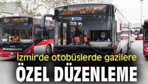 İzmir'de otobüslerde gazilere özel düzenleme