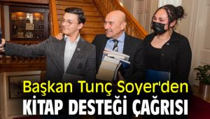 Başkan Tunç Soyer'den kitap desteği çağrısı