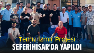 Başkan Soyer'in Temiz İzmir Projesi Seferihisar'da yapıldı
