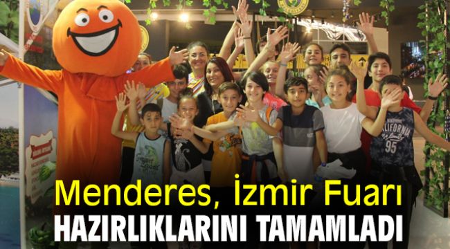 Menderes, İzmir Fuarı hazırlıklarını tamamladı