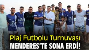 Plaj Futbolu Turnuvası, Menderes’te sona erdi!