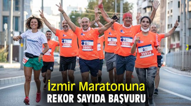 İzmir Maratonu'na rekor sayıda başvuru