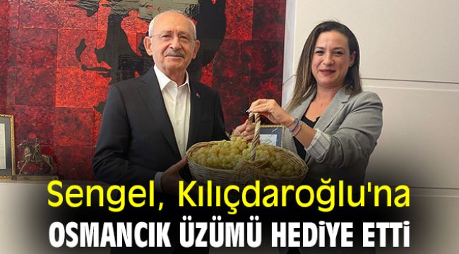Sengel, Kılıçdaroğlu'na Osmancık Üzümü hediye etti
