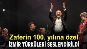Zaferin 100. yılına özel İzmir Türküleri seslendirildi