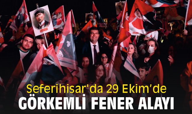 Seferihisar'da Görkemli Fener Alayı