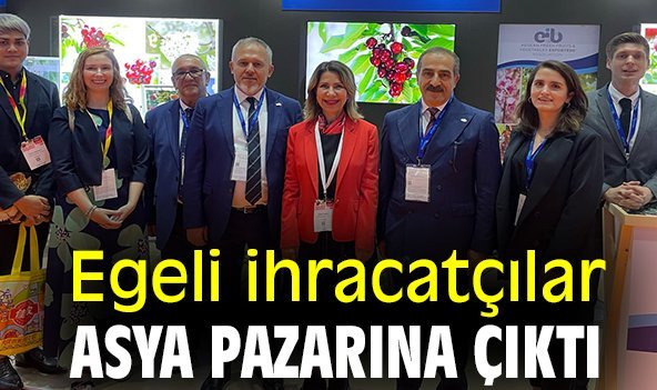 Egeli ihracatçılar Asya pazarına çıktı