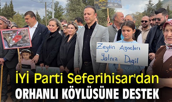 İYİ Parti Seferihisar'dan Orhanlı Köylüsüne destek