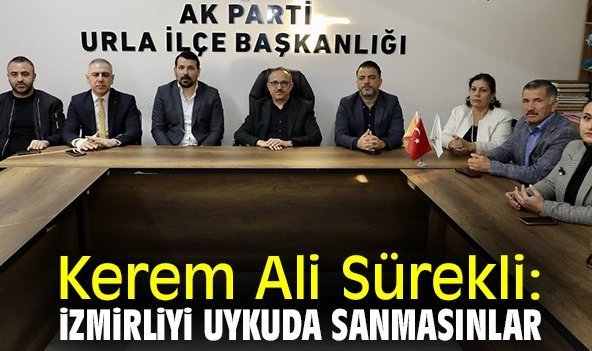 Kerem Ali Sürekli: İzmirliyi uykuda sanmasınlar