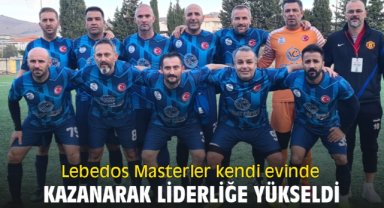 Lebedos Masterler kendi evinde kazanarak liderliğe yükseldi