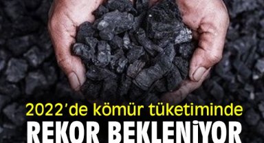 2022’de kömür tüketiminde rekor bekleniyor