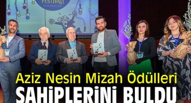 Aziz Nesin Mizah Ödülleri sahiplerini buldu