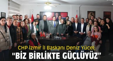 CHP İzmir İl Başkanı Deniz Yücel 