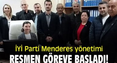 İYİ Parti Menderes yönetimi resmen göreve başladı!