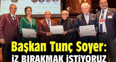 Başkan Tunç Soyer: İz bırakmak istiyoruz