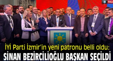 İYİ Parti İzmir'in yeni patronu belli oldu! Sinan Bezircilioğlu başkan seçildi