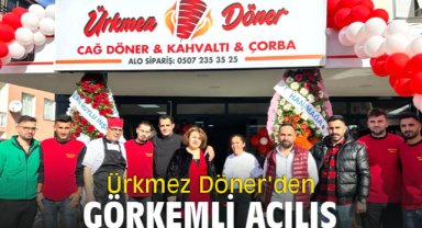 Ürkmez Döner'den görkemli açılış