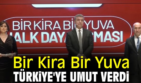 Bir Kira Bir Yuva, Türkiye'ye umut verdi