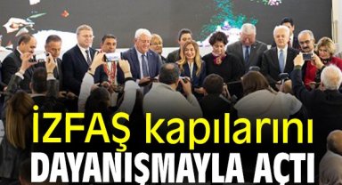 İZFAŞ kapılarını dayanışma için açtı