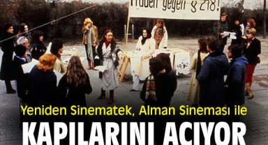 Yeniden Sinematek, Alman Sineması ile kapılarını açıyor