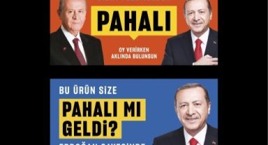 İzmir'de 'Erdoğan'lı etiket' gözaltısı!