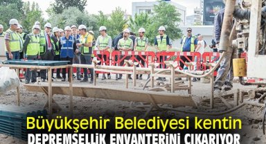 Büyükşehir Belediyesi kentin depremsellik envanterini çıkarıyor