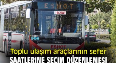 Toplu ulaşım araçlarının sefer saatlerine seçim düzenlemesi