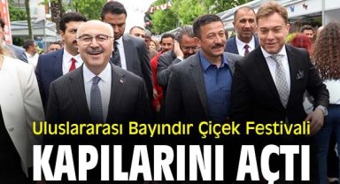 Uluslararası Bayındır Çiçek Festivali kapılarını açtı