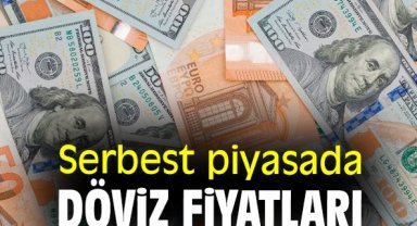 Serbest piyasada döviz fiyatları