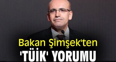 Bakan Şimşek'ten 'TÜİK' yorumu