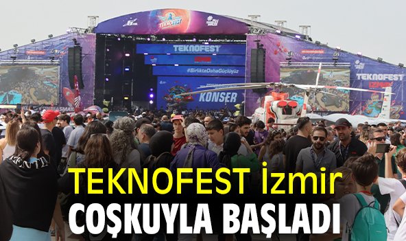 TEKNOFEST İzmir'de Kapılarını Açtı