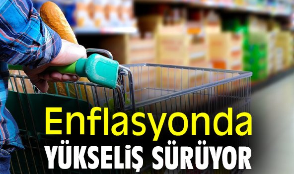 Enflasyonda yükseliş sürüyor