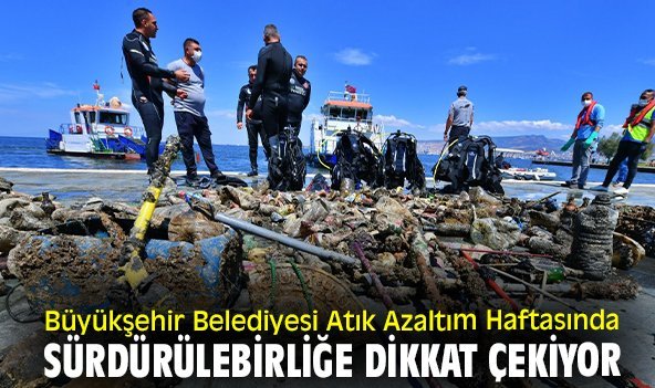 Büyükşehir Belediyesi Atık Azaltım Haftasında sürdürülebirliğe dikkat çekiyor