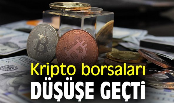 Kripto borsaları düşüşe geçti