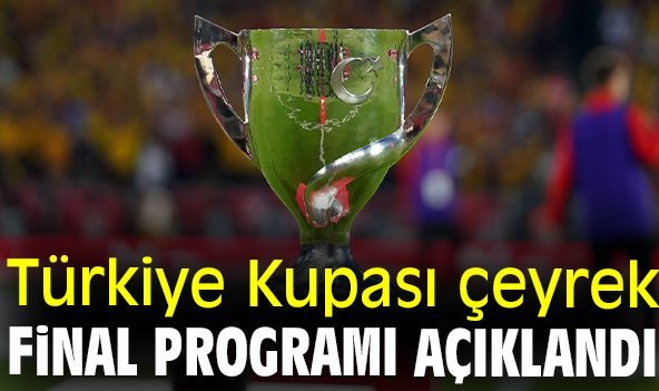 Türkiye Kupası çeyrek final programı açıklandı